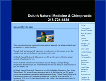 Tablet Screenshot of duluthnaturalmedicine.com